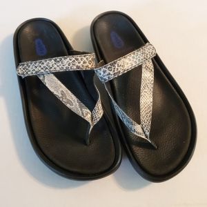 Wolky croc leather sandal